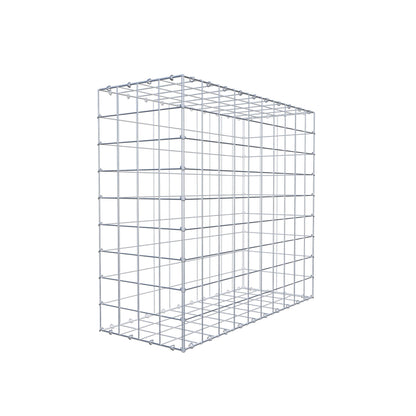 Gabion 100 cm x 90 cm x 40 cm (L x H x D), maskstorlek 10 cm x 10 cm, C-ring