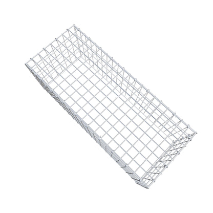 Typ 3 påbyggnadsgabion 100 cm x 40 cm x 40 cm (L x H x D), maskstorlek 5 cm x 10 cm, C-ring