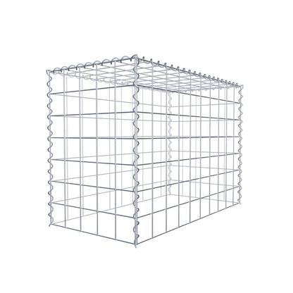 Grown-on gabion type 3 100 cm x 70 cm x 50 cm (L x H x D), mesh size 10 cm x 10 cm, spiral