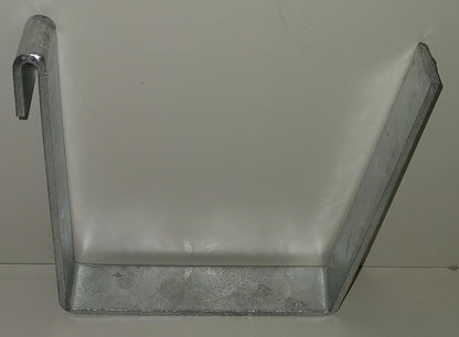 Suporte para caixa de flores galvanizado em conjunto de 3 para gabiões MW 5 x 10