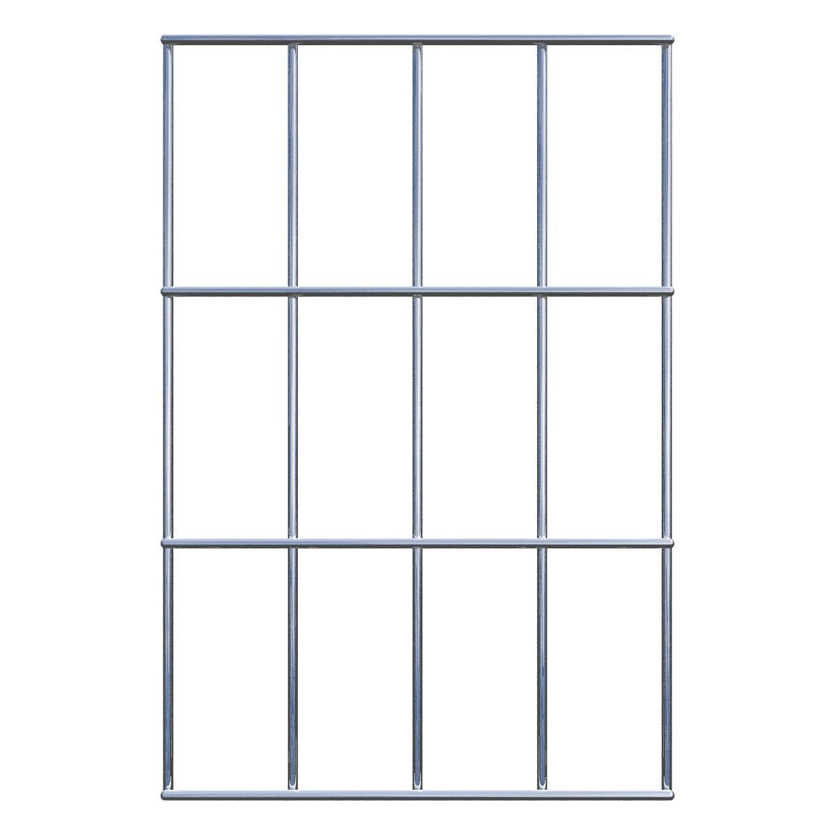 Dekorativt galler / spaljé (inklusive monteringsmaterial) maskstorlek 5 x 10 cm