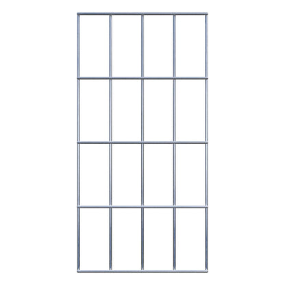 Dekorativt galler / spaljé (inklusive monteringsmaterial) maskstorlek 5 x 10 cm