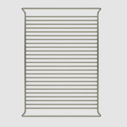 Roestvrij stalen rooster 40 cm x 29 cm x 3,1 cm