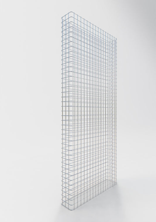 Valla de gaviones longitud 87 cm, altura 160 cm, profundidad 17 cm, malla 5 x 5 cm