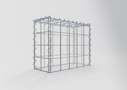Grown-on gabion type 3 50 cm x 40 cm x 20 cm (L x H x D), mesh size 10 cm x 10 cm, spiral