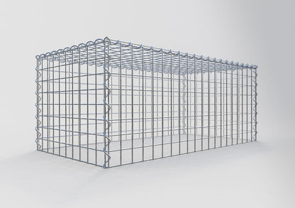 Gavión complementario tipo 3 100 cm x 40 cm x 50 cm (L x A x P), malla 5 cm x 5 cm, espiral