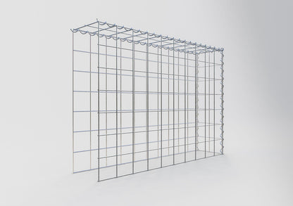 Gabião Tipo 4 100 cm x 70 cm x 20 cm (C x A x P), malhagem 10 cm x 10 cm, espiral