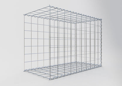 Extra gabion typ 2 100 cm x 70 cm x 50 cm (L x H x D), maskstorlek 10 cm x 10 cm, spiral