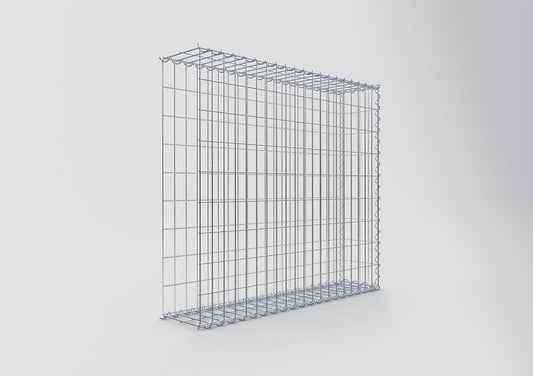 Gabbione aggiuntivo tipo 2 100 cm x 90 cm x 20 cm (L x H x P), dimensione maglia 5 cm x 10 cm, a spirale