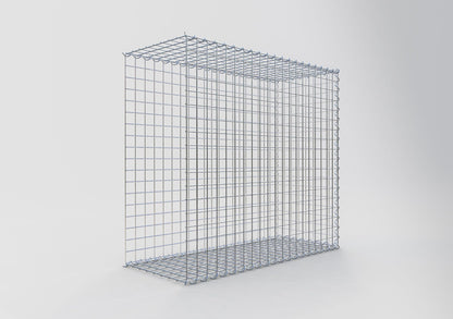 Extra gabion typ 2 100 cm x 90 cm x 40 cm (L x H x D), maskstorlek 5 cm x 5 cm, spiral