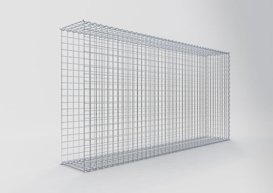 Extra gabion typ 2 200 cm x 100 cm x 30 cm (L x H x D), maskstorlek 5 cm x 5 cm, spiral