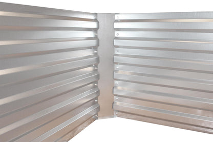 Cama elevada em chapa galvanizada (184 x 60 x 90 cm)