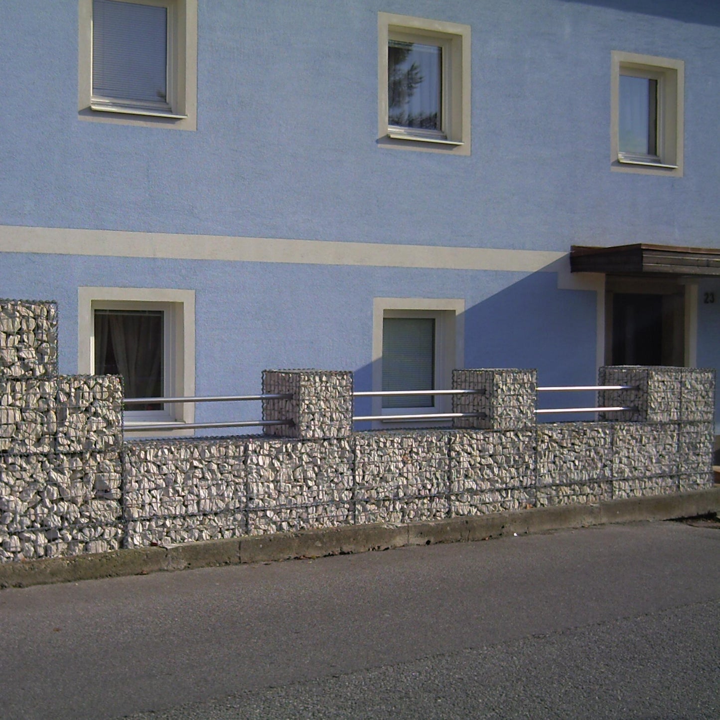 Gabion 100 cm x 50 cm x 50 cm (L x H x P), mailles 5 cm x 10 cm, spirale