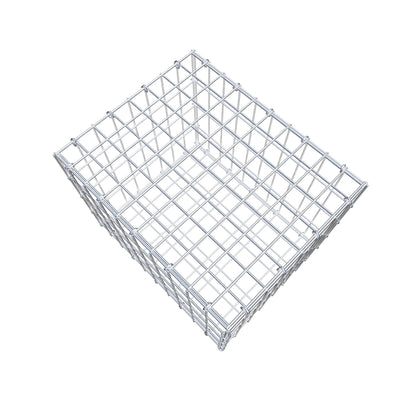 Gabion 50 cm x 40 cm x 40 cm (L x H x D), maskstorlek 5 cm x 10 cm, C-ring
