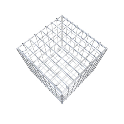 Gabion 40 cm x 40 cm x 40 cm (L x H x D), maskstorlek 5 cm x 10 cm, C-ring