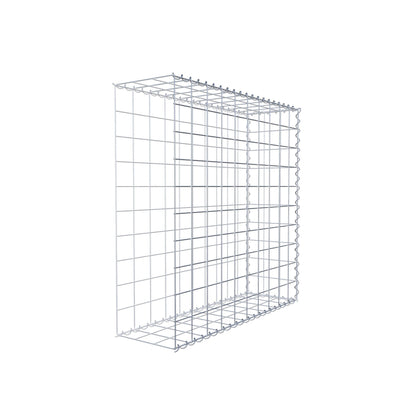 Extra gabion typ 2 100 cm x 100 cm x 30 cm (L x H x D), maskstorlek 10 cm x 10 cm, spiral