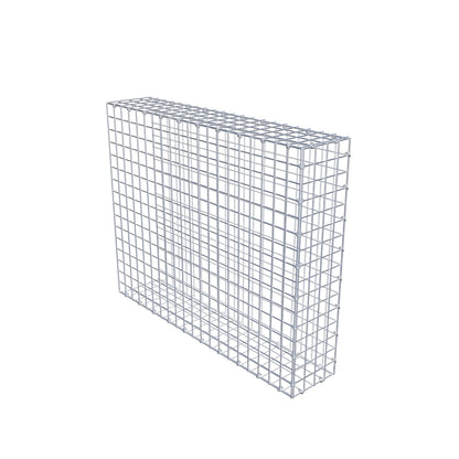 Gabião Tipo 2 100 cm x 80 cm x 20 cm (C x A x P), malhagem 5 cm x 5 cm, anel C