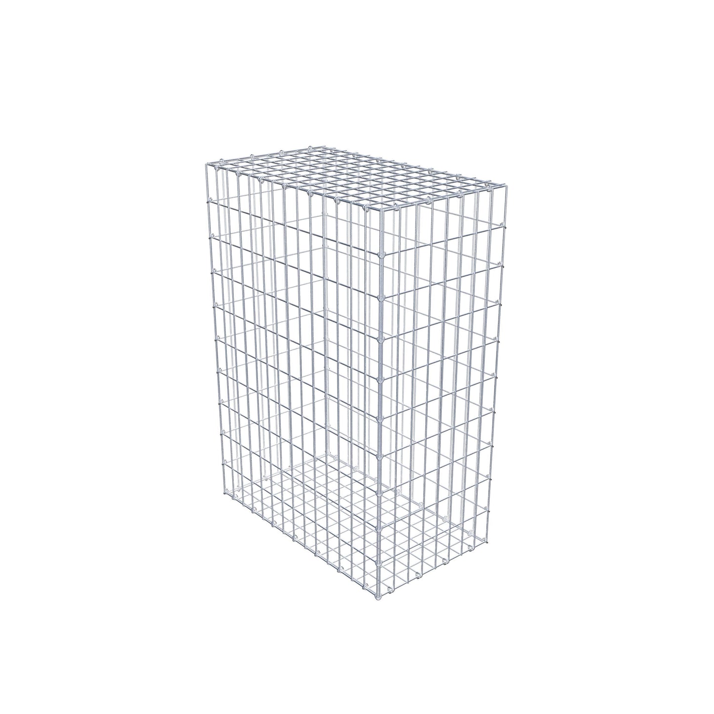 Gabion 100 cm x 70 cm x 40 cm (L x H x D), mesh size 5 cm x 10 cm, C-ring