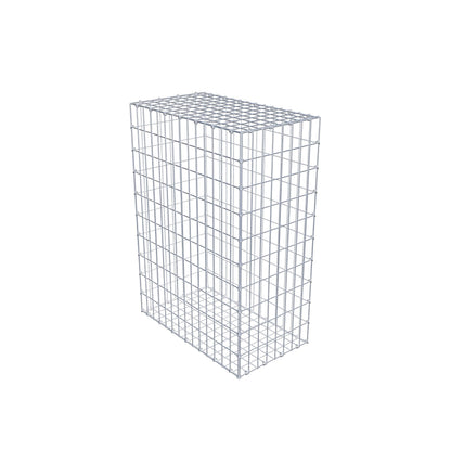 Gabion 100 cm x 70 cm x 40 cm (L x H x D), mesh size 5 cm x 10 cm, C-ring