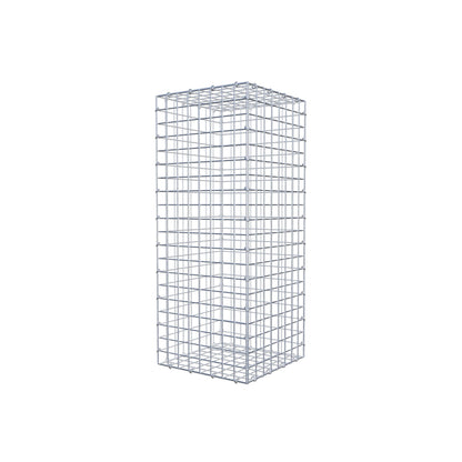 Gabion 100 cm x 40 cm x 40 cm (L x H x P), mailles 5 cm x 5 cm, anneau en C
