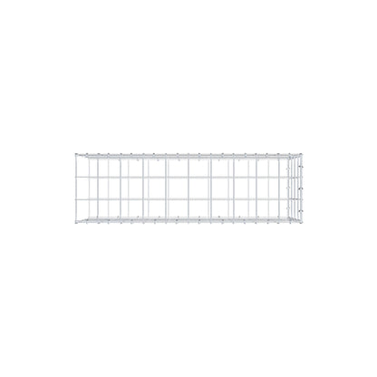 Gabião Tipo 2 100 cm x 40 cm x 30 cm (C x A x P), malhagem 10 cm x 10 cm, anel C