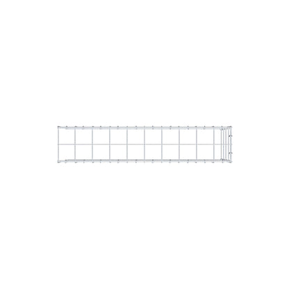 Fourche rapportée type 4 100 cm x 40 cm x 20 cm (L x H x P), mailles 10 cm x 10 cm, anneau C