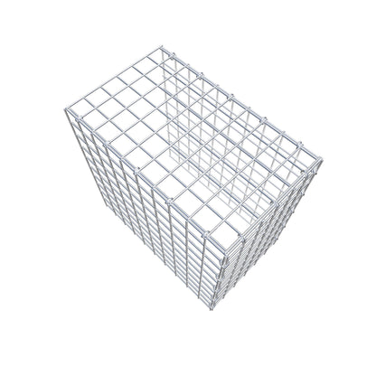 Gavión complementario tipo 4 50 cm x 50 cm x 30 cm (L x A x P), malla 5 cm x 5 cm, anillo en C