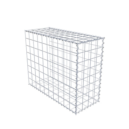 Gabião tipo 2 100 cm x 80 cm x 40 cm (C x A x P), malhagem 10 cm x 10 cm, espiral