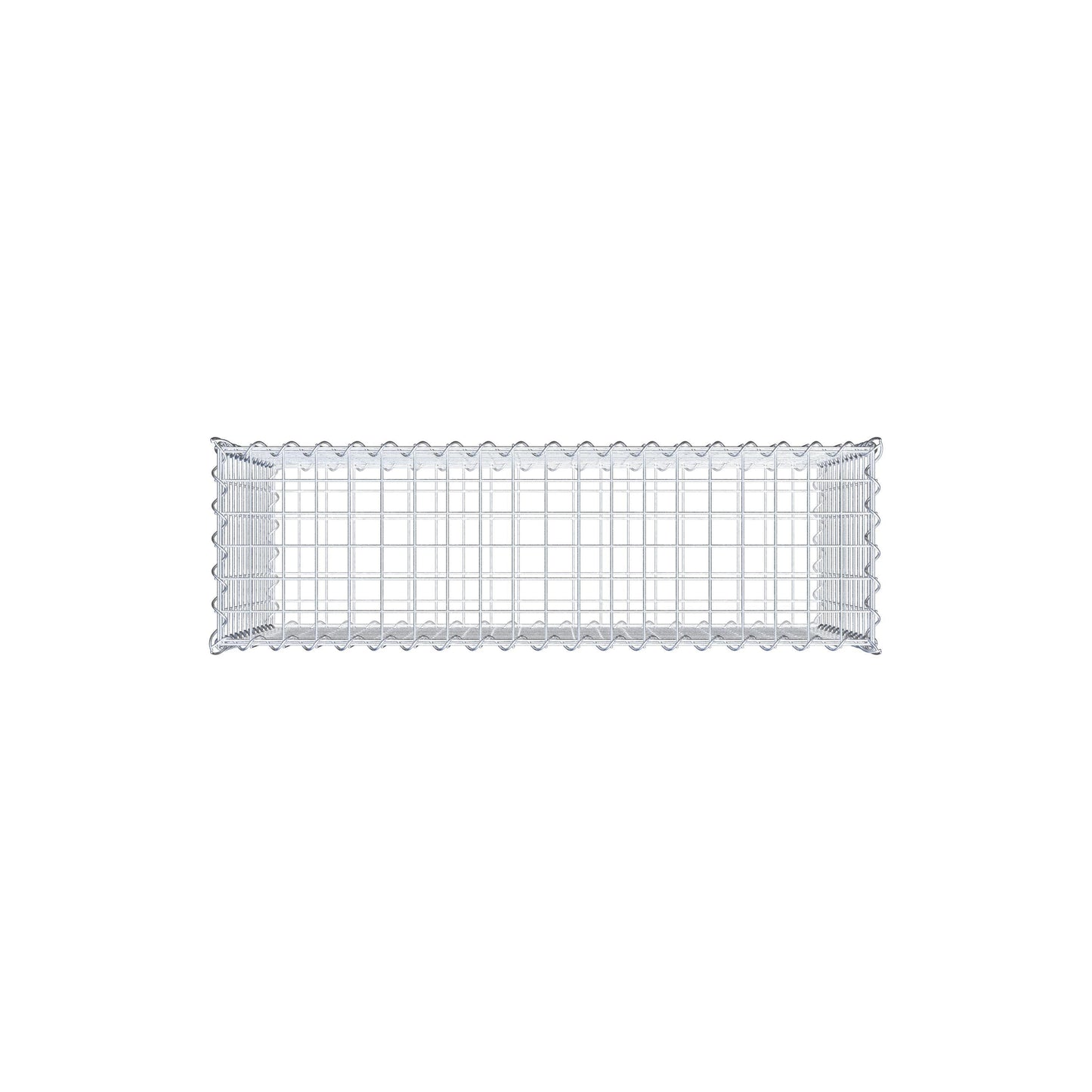 Schanskorf 100 cm x 60 cm x 30 cm (L x H x D), maaswijdte 5 cm x 5 cm, spiraal