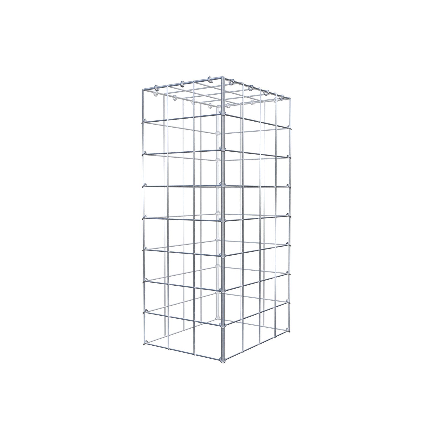 Add-on pool type 3 80 cm x 40 cm x 30 cm (L x H x D), maaswijdte 10 cm x 10 cm, C-ring