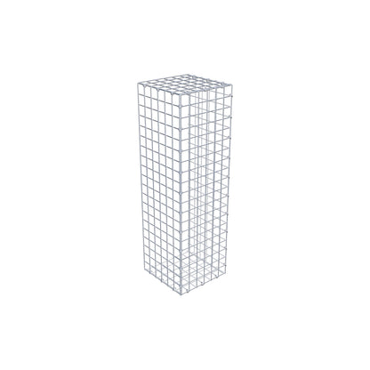 Monteret gabion type 2 100 cm x 30 cm x 30 cm (L x H x D), maskestørrelse 5 cm x 5 cm, C-ring
