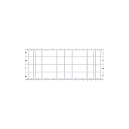 Gabione 100 cm x 20 cm x 40 cm (L x H x T), Maschenweite 10 cm x 10 cm, C-Ring