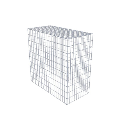 Extra gabion typ 3 100 cm x 100 cm x 50 cm (L x H x D), maskstorlek 5 cm x 10 cm, C-ring