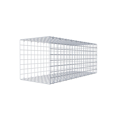 Monteret gabion type 2 100 cm x 40 cm x 40 cm (L x H x D), maskestørrelse 5 cm x 5 cm, C-ring