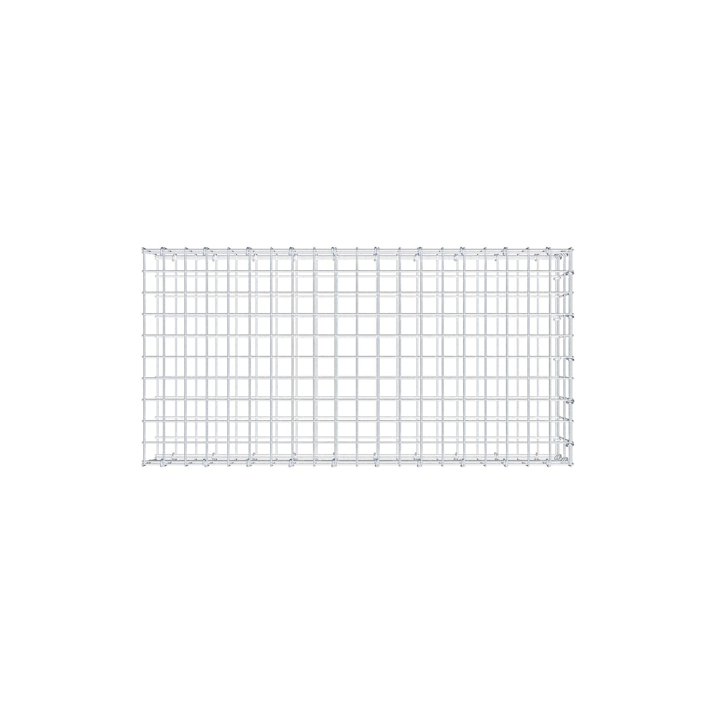 Pile aggiuntivo tipo 2 100 cm x 20 cm x 50 cm, maglia 5 cm x 10 cm, anello a C