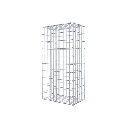 Gabião 100 cm x 30 cm x 50 cm (C x A x P), malhagem 5 cm x 10 cm, anel C