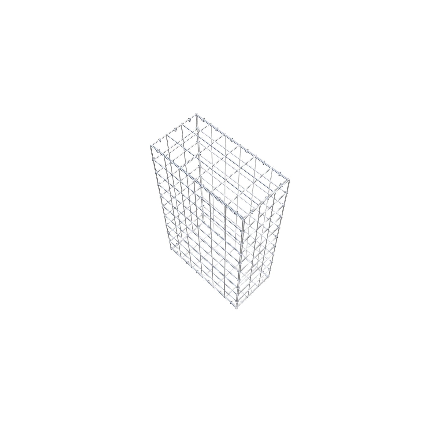 Gabion 100 cm x 60 cm x 30 cm (L x H x D), maskestørrelse 10 cm x 10 cm, C-ring