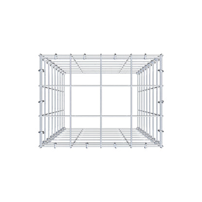 Add-on pool type 3 80 cm x 40 cm x 30 cm (L x H x D), maaswijdte 10 cm x 10 cm, C-ring