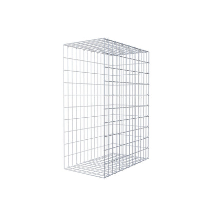 Gabião tipo 2 100 cm x 70 cm x 40 cm, malhagem 5 cm x 10 cm, anel C
