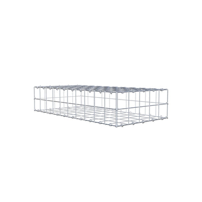 Gabione 100 cm x 20 cm x 50 cm (L x H x T), Maschenweite 10 cm x 10 cm, C-Ring