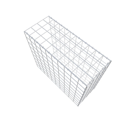 Anbaugabione Typ 4 100 cm x 90 cm x 40 cm (L x H x T), Maschenweite 10 cm x 10 cm, C-Ring
