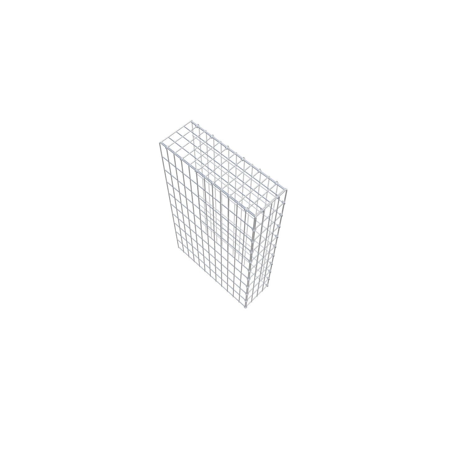 Anbaugabione Typ 4 100 cm x 60 cm x 20 cm (L x H x T), Maschenweite 5 cm x 10 cm, C-Ring