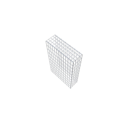 Anbaugabione Typ 4 100 cm x 60 cm x 20 cm (L x H x T), Maschenweite 5 cm x 10 cm, C-Ring