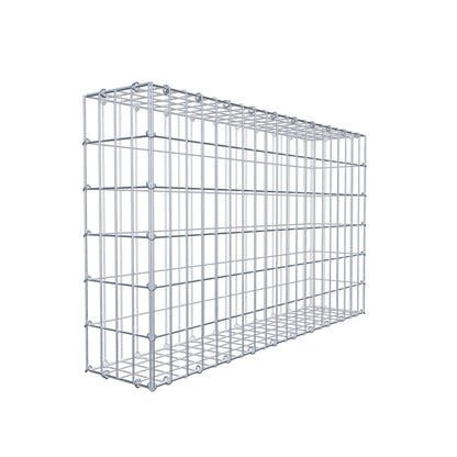 Gabion 100 cm x 60 cm x 20 cm (L x H x D), maskstorlek 5 cm x 10 cm, C-ring