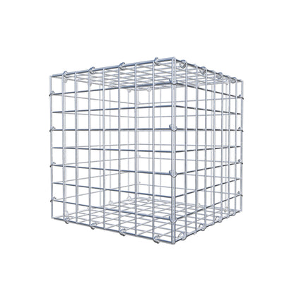 Gabion 40 cm x 40 cm x 40 cm (L x H x D), maskstorlek 5 cm x 5 cm, C-ring