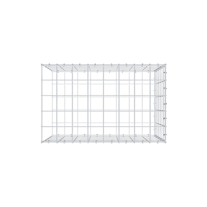 Pile aggiuntivo tipo 2 80 cm x 50 cm x 50 cm (L x H x P), maglia 10 cm x 10 cm, anello a C