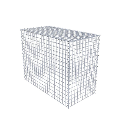 Anbaugabione Typ 3 100 cm x 80 cm x 50 cm (L x H x T), Maschenweite 5 cm x 5 cm, Spirale
