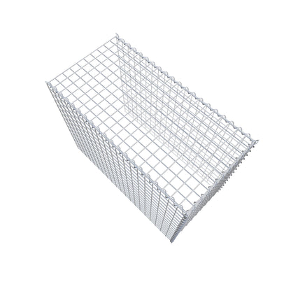 Anbaugabione Typ 4 100 cm x 80 cm x 50 cm (L x H x T), Maschenweite 5 cm x 5 cm, Spirale