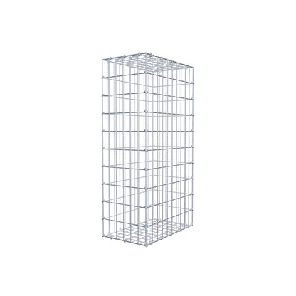 Gabião 100 cm x 50 cm x 30 cm (C x A x P), malhagem 5 cm x 10 cm, anel C