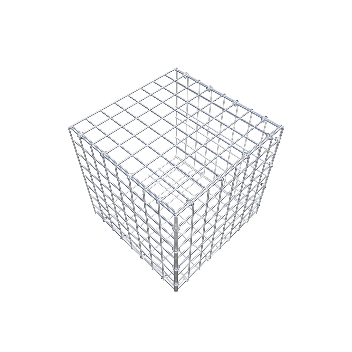 Extra gabion typ 2 40 cm x 40 cm x 40 cm (L x H x D), maskstorlek 5 cm x 5 cm, C-ring